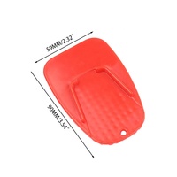Plaque de support de pied de moto universelle en plastique Support de béquille pour Pit Dirt Bike Scooter Off Road Motorbike