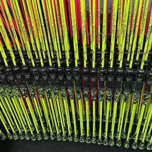 <span class=keywords><strong>Canne</strong></span> à pêche en carbone solide pour la pêche au jigging lent, <span class=keywords><strong>rose</strong></span> et verte, 1 section, camouflage coloré, pour lancer en hauteur - Product Image 4