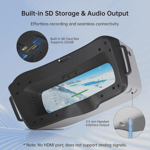 Lunettes FPV Walksnail avec écran HD clair et design durable pour les missions d'urgence en drone FPV - Product Image 1