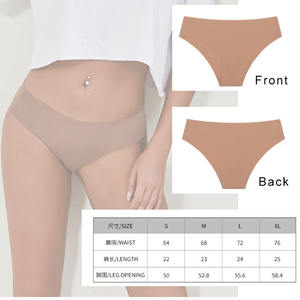 Donne senza cuciture Bikini No Show mutandine da <span class=keywords><strong>donna</strong></span> invisibile traspirante <span class=keywords><strong>slip</strong></span> morbido elasticizzato Multi colori biancheria intima per le donne - Product Image 6