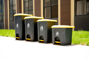 Wholesale Foot Pedal Plastic <strong>Kitchen</strong> Can with Press Type Lid <strong>Large</strong> Capacity Pedal Waste <strong>Bin</strong> - Product Image 3