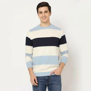 Sudaderas Ajustadas para Hombre, Cómodas, de Algodón, Estilo Básico para Invierno, Ropa Casual - Product Image 1