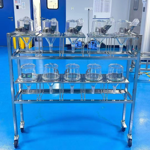 Lab Rodent Metabolism Rack Fecal Urine Collector Polycarbonate Metabolic Cage for Experimental Rats & Mice