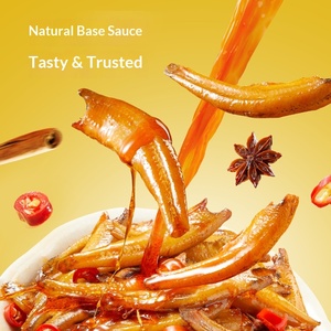 Acciughe Jinzai <span class=keywords><strong>di</strong></span> Acqua Profonda, <span class=keywords><strong>Specialità</strong></span> Hunan, Snack Piccante Pronto da Mangiare, 12g*20 Confezioni, Essiccate, Conservazione a Temperatura Normale 240°. - Product Image 1