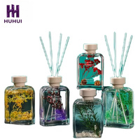 Diffuseur à bâtonnets artisanal sans alcool 100 ml Série Brise Océanique - Parfum longue durée à base d'huile pour cadeaux de fêtes