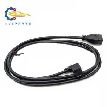 Automobile Custom Elbow USB Date Wiring Harness USB Connector Interface Cable for Car Audio