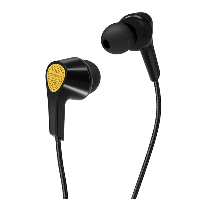 YH25 YESIDO Best Price In-Ear Design 3.5Mm Hifi Headphone Mini Earbuds Sport Earphone With Microphone