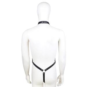 Costume Sexy da Uomo, Lingerie Erotica Gay, Cinture Elastiche con Jockstrap, Imbracatura per il Corpo Fetish SM, Biancheria Intima Bondage - Product Image 4