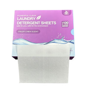 Fogli di detersivo <span class=keywords><strong>per</strong></span> bucato organico biodegradabile comigrow varie strisce di lavaggio di fragranze prive di residui e usa e getta - Product Image 1