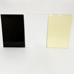 Plaque de protection de <span class=keywords><strong>guitare</strong></span> vierge en PVC, jaune, noir, blanc, pour fabrication DIY, vente en gros usine - Product Image 6