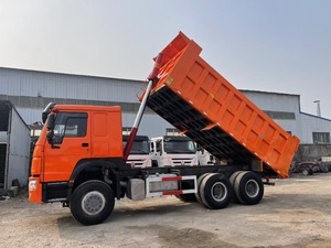 รถบรรทุกดินเบนซิน SINOTRUK HOWO 6X4 ดีเซล 351-450 แรงม้า เครื่องยนต์ Weichai ยูโร 2 น้ำหนักรวม 20-25 ตัน พวงมาลัยซ้าย สำหรับงานเหมือง - Product Image 5