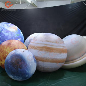 Ballon de planète gonflable éducatif Système solaire Soleil Terre <span class=keywords><strong>Jupiter</strong></span> Mars Saturne Neuf Ballons de planète Accessoires d'enseignement - Product Image 1