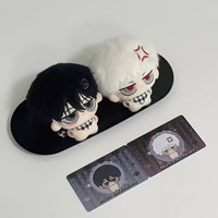Poupées en coton personnalisées liées aux personnages d'anime 10cm Sacs en peluche mignons Pendentifs et cadeaux