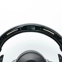   Volant en fibre de carbone avec LED, éclairage de changement de vitesse OLED, points de pression bleus M1 M2, compatible avec les séries 3, 5, X1, X3, X5, X6, amélioration des performances