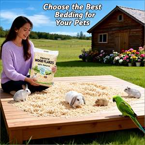 ดงไน เพ็ทส์ ไม้สนธรรมชาติ 100% ปลอดฝุ่น ดูดซับกลิ่นได้ดีเยี่ยม รูปทรงแถบ น้ำหนัก 1 กก. สำหรับสัตว์เลี้ยงขนาดเล็ก - Product Image 1