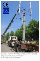 Prix d'usine 1KW X type générateur d'éolienne à axe vertical pour un usage domestique