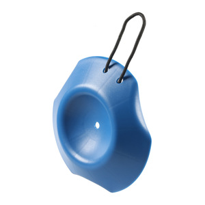 Camping <b>Plastic</b> <b>Wheel</b> Chock Round Blue Durable Waterproof Outdoor RV Accessory - Product Image 3