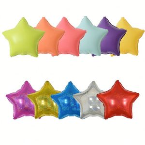 Globo de papel de aluminio Mylar de helio ESTRELLA DE Color sólido de 18 pulgadas más vendido Navidad Día de San Valentín Fiestas de Pascua - Product Image 6