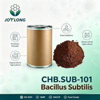 Poudre de probiotiques Bacillus Subtilis à haute concentration en UFC, ingrédient en vrac pour l'alimentation animale et le traitement des eaux en aquaculture