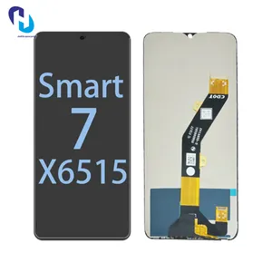 Para infinix smart 7 lcd de alta qualidade celular lcd fábrica atacado x6515 x6516 smart 5 lcd