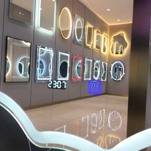 <span class=keywords><strong>Miroir</strong></span> <span class=keywords><strong>de</strong></span> <span class=keywords><strong>salle</strong></span> <span class=keywords><strong>de</strong></span> <span class=keywords><strong>bain</strong></span> LED intelligent anti-buée personnalisé en usine avec diode lumineuse température <span class=keywords><strong>Bluetooth</strong></span> pour la maison hôtel appartement - Product Image 4