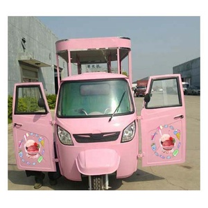 Triciclo Eléctrico Móvil Personalizado Tipo Tuk Tuk para Venta de Helados y Perritos Calientes - Product Image 4