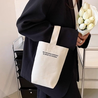 Sac fourre-tout en toile mini personnalisé avec logo, écologique, biodégradable, réutilisable, en coton, pour les courses quotidiennes, le rangement de bouteilles, pochette cadeau