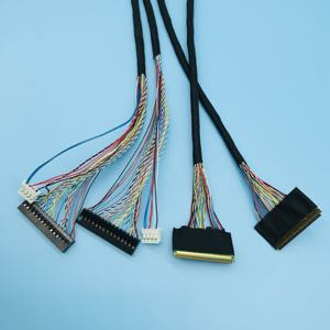 FI-X30H Perakitan Kabel Lvds 30pin Ke DP 2*15P Kabel LVDS - Product Image 1