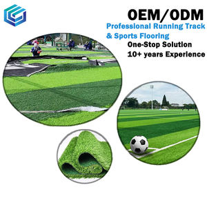 Hierba de plástico artificial no tóxica para perros de alta calidad para parques infantiles al aire libre y césped artificial de fútbol - Product Image 4