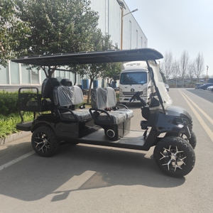 Voiturette de <span class=keywords><strong>golf</strong></span> électrique longue autonomie 5 places pour hôtels, visites panoramiques et clubs de <span class=keywords><strong>golf</strong></span> - Product Image 5