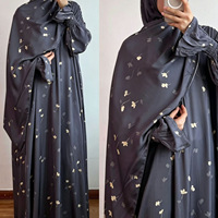 Abaya Zifeng OEM pour femmes musulmanes, imprimé floral, robe longue à manches longues, robe ample élégante pour tous les jours, occasions décontractées et à la maison