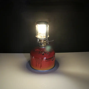 Lampada <span class=keywords><strong>a</strong></span> <span class=keywords><strong>Gas</strong></span> <span class=keywords><strong>da</strong></span> <span class=keywords><strong>Campeggio</strong></span> SOLO WILD XUANCHI XC-CS-074 in Acciaio e Alluminio, Lanterna Portatile con 2 Mantelli per Attività all'Aperto - Product Image 6