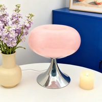Lampes de nuit LED en verre, nouvelle lampe de table moderne pour restaurant, café, chambre à coucher, décoration lumineuse