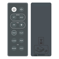 Nouvelle télécommande intelligente infrarouge 2026 à 12 boutons, couleur noire, code fixe, pour TV/DVD/VCR/DVB, fabricant OEM ODM