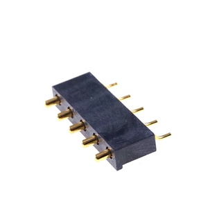 3 <span class=keywords><strong>4</strong></span> 5-polige feder belastete horizontale SMD Z-Form Löt platine Stecker Header Buchse Ziel <span class=keywords><strong>4</strong></span>,0mm Abstand Pogo Pin-Anschluss - Product Image 6