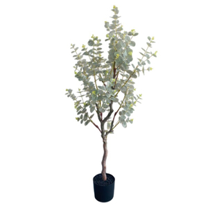 Guirnalda De Eucalipto Artificielle Artificielle Eucalyptus Arbres Feuilles En Plastique pour Décoration De Jardin En Pot Real Touch Plante - Product Image 3