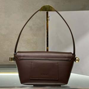 Bolso de Mano Elegante y Original para Mujer, Diseño Geométrico Marrón, de Lujo, Impermeable, de un Solo Hombro - Product Image 3