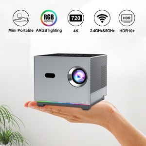 Xnano X3 Mini proiettore portatile 4K 1080P 10.0 Android LED <span class=keywords><strong>LCD</strong></span> Smart Proyector 5G WiFi 8K Video <span class=keywords><strong>decoder</strong></span> proiettori Home Theater - Product Image 3