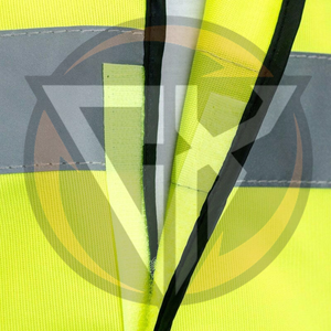 เสื้อกั๊กนิรภัยระบายอากาศได้ดีสำหรับฤดูร้อนกำหนดเองกันน้ำพร้อมแถบสะท้อนแสงเสื้อกั๊กนิรภัย - Product Image 6