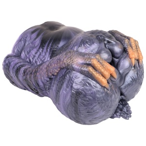 Masturbador Masculino GEEBA de Doble Canal, Muñeca de Masturbación Masculina de Silicona, Juguetes para Adultos con Textura de Garra, Estimulador Masculino con Forma de Animal para Hombres - Product Image 1