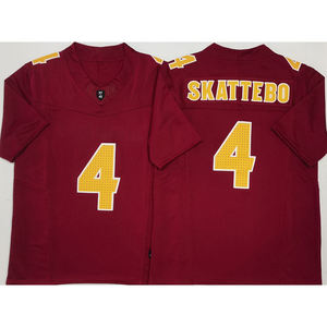 Großhandel Arizona College Stickerei American Football Jersey Short Herren anti bakterielle atmungsaktive feuchtigkeit transportierende Limited - Product Image 2