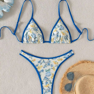 Sexy Printing Swimwear Beachwear Sexy Casual <b>High</b> <b>Waist</b> <b>Swimsuit</b> Summer Leopard Bikini Set 2025 - Product Image 1