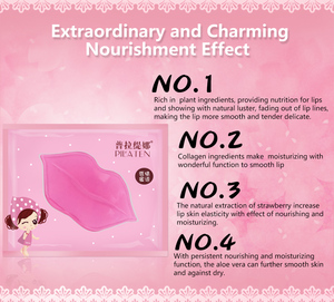 <span class=keywords><strong>Choosy</strong></span> Lip Mặt Nạ Nhãn Hiệu Riêng Collagen Nuôi Dưỡng Giữ Ẩm Lip Plumper Sticker Vá Lippenmaske Masker Bibir - Product Image 6