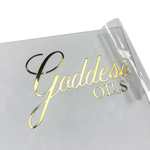 Etichette personalizzate con lettere metalliche etichette personalizzate sottili elettroformi oro nichel 3d Logo trasferimento decalcomanie in rilievo adesivi in metallo