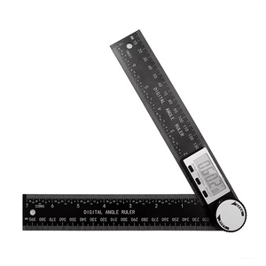 2 in 1 Angle <b>Measurement</b> <b>Tool</b> Digital Protractor Multifunctional Degrees Inch Metric Scale Rulers for Woodworking <b>Tool</b> - Product Image 6