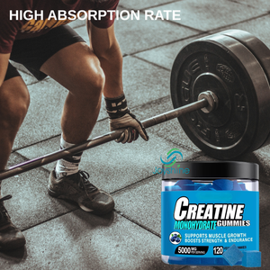 Gomitas de Creatina Monohidratada <span class=keywords><strong>Natural</strong></span> OEM, Antioxidantes, Suplementos para el Desarrollo Muscular, para Antes del Entrenamiento, para Mujeres y Hombres Adultos - Product Image 2