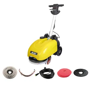 Multifunction commercial automatic walking behind floor brush scrubber for floor cleaning