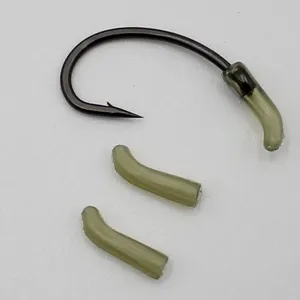 Carp Fishing Accessories Hook Sleeves Mini Small Hook Aligner Pop Up Kick Off Anti Tangle Sleeves Tube Hair Rig Accessories