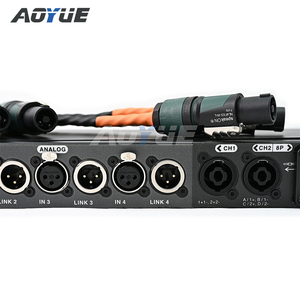 Panneau de distribution audio professionnel 1U pour montage en rack avec Speakon, XLR, EtherCON pour système de sonorisation de tournée - Product Image 4