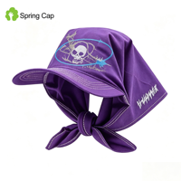 Casquette Bandana Personnalisée pour Rappeur, Impression par Sublimation Personnalisée, Bandanas Graphiques pour l'Extérieur, Écharpe, Protection Solaire, Casquette de Baseball